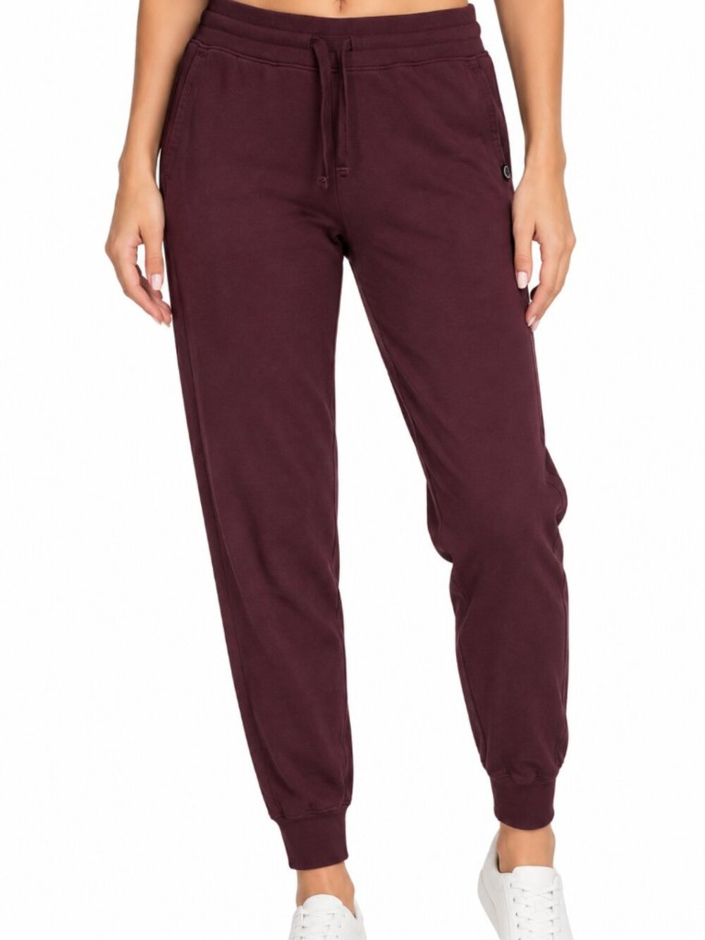 American Giant Classic Sweatpant L Deep Burgundy Jogger Athleisure Quiet Luxury